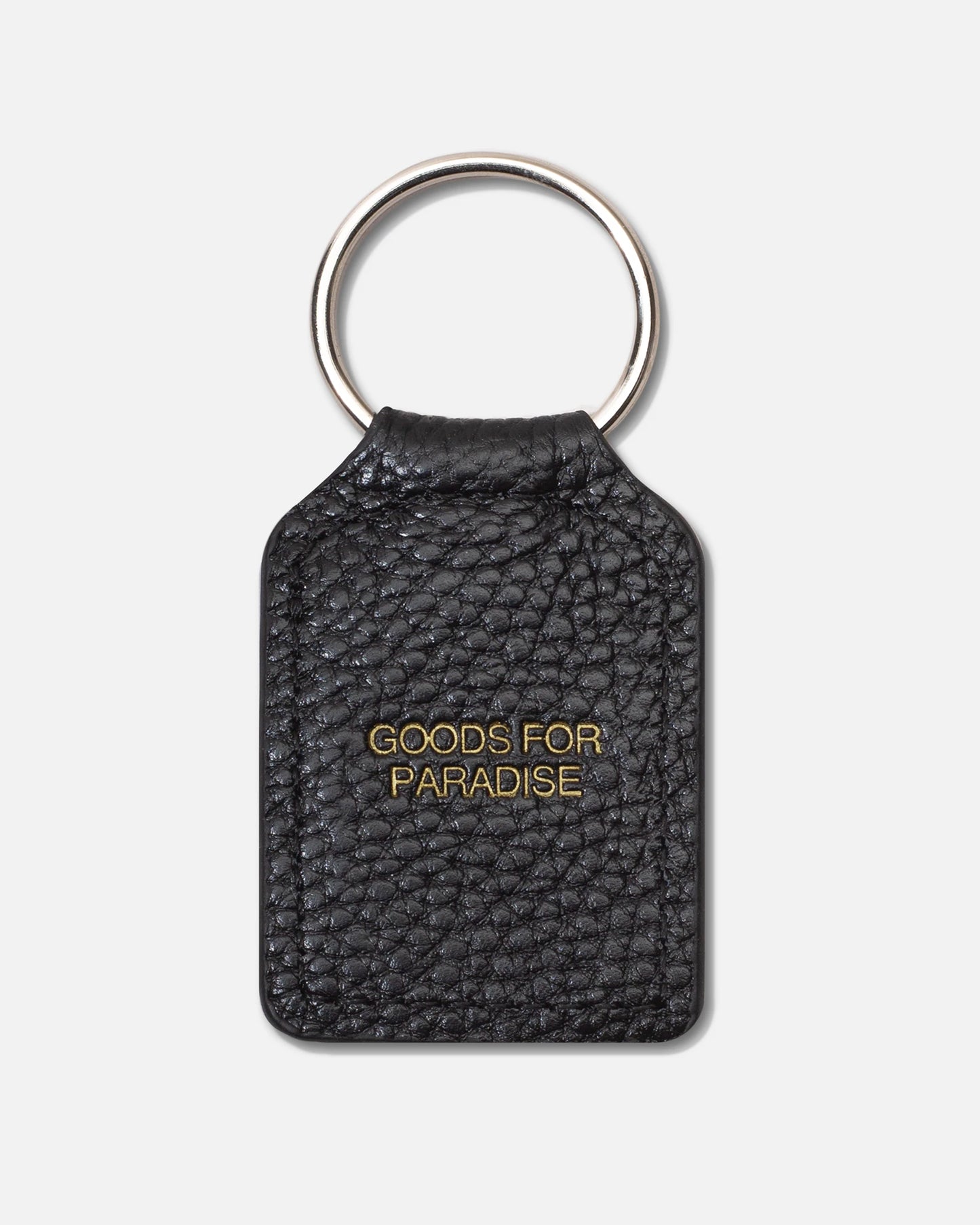 HARDWARE LEATHER FOB KEYCHAIN