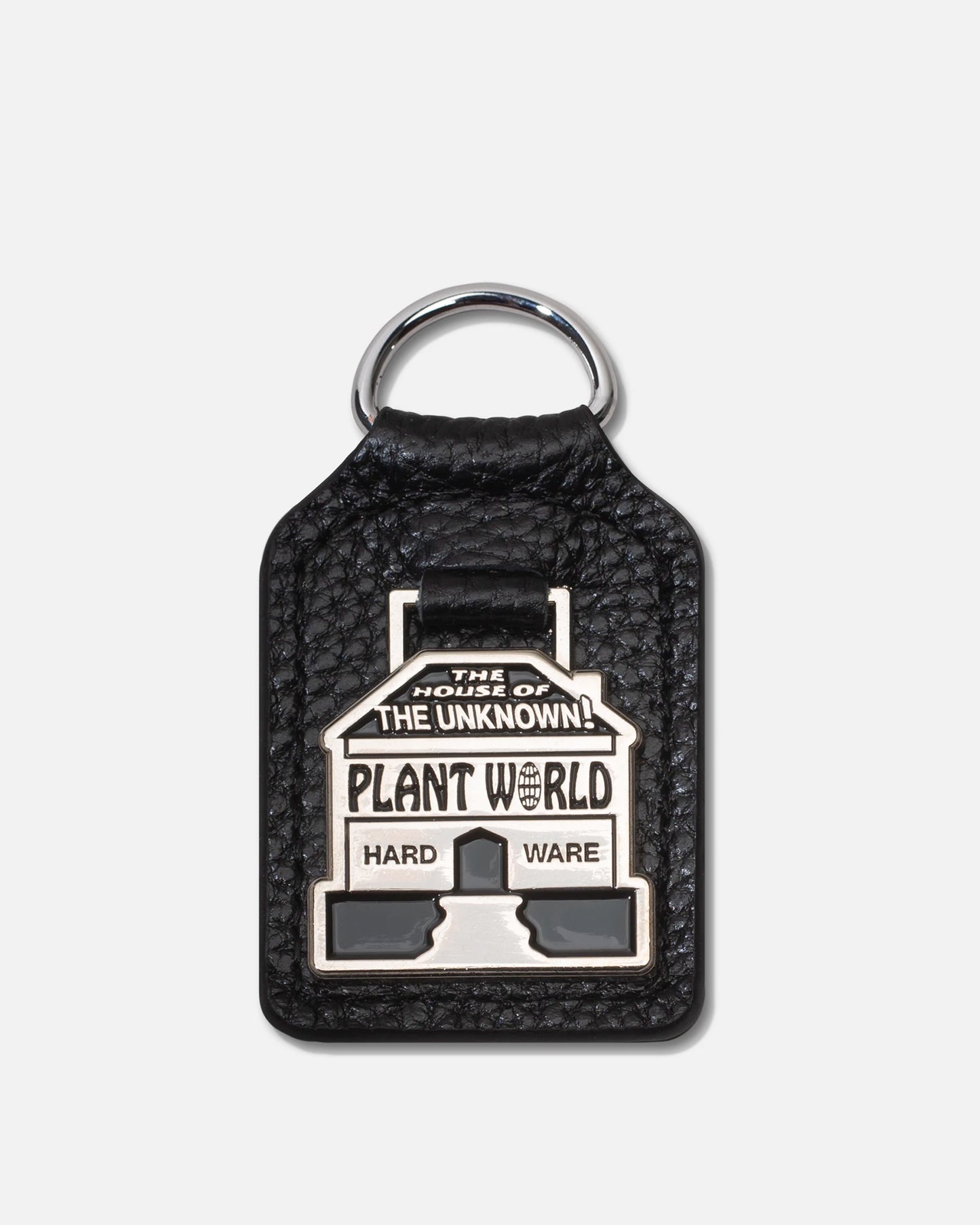 HARDWARE LEATHER FOB KEYCHAIN