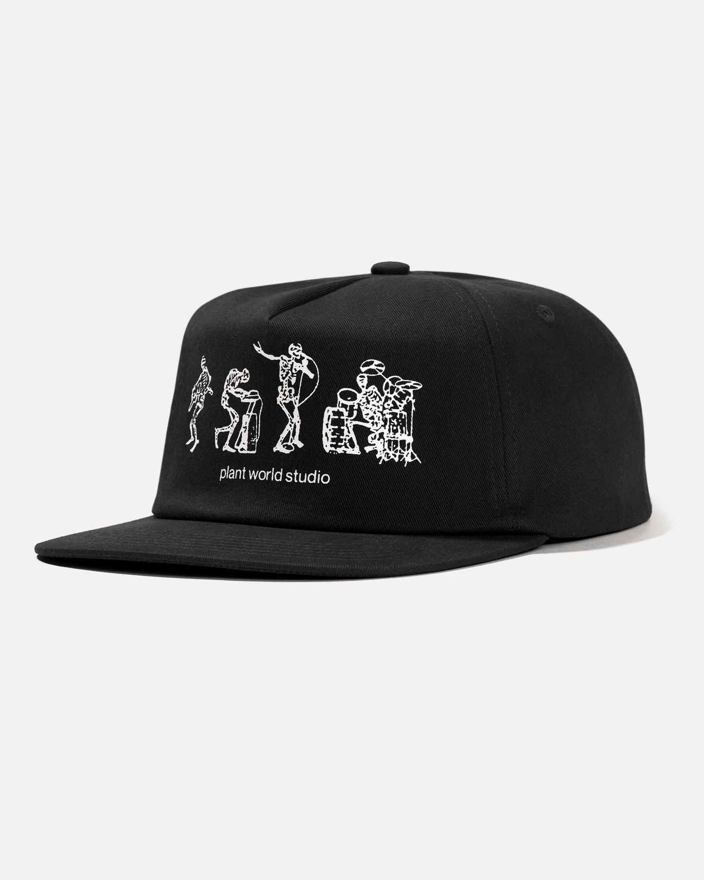 BAND CAP - BLACK