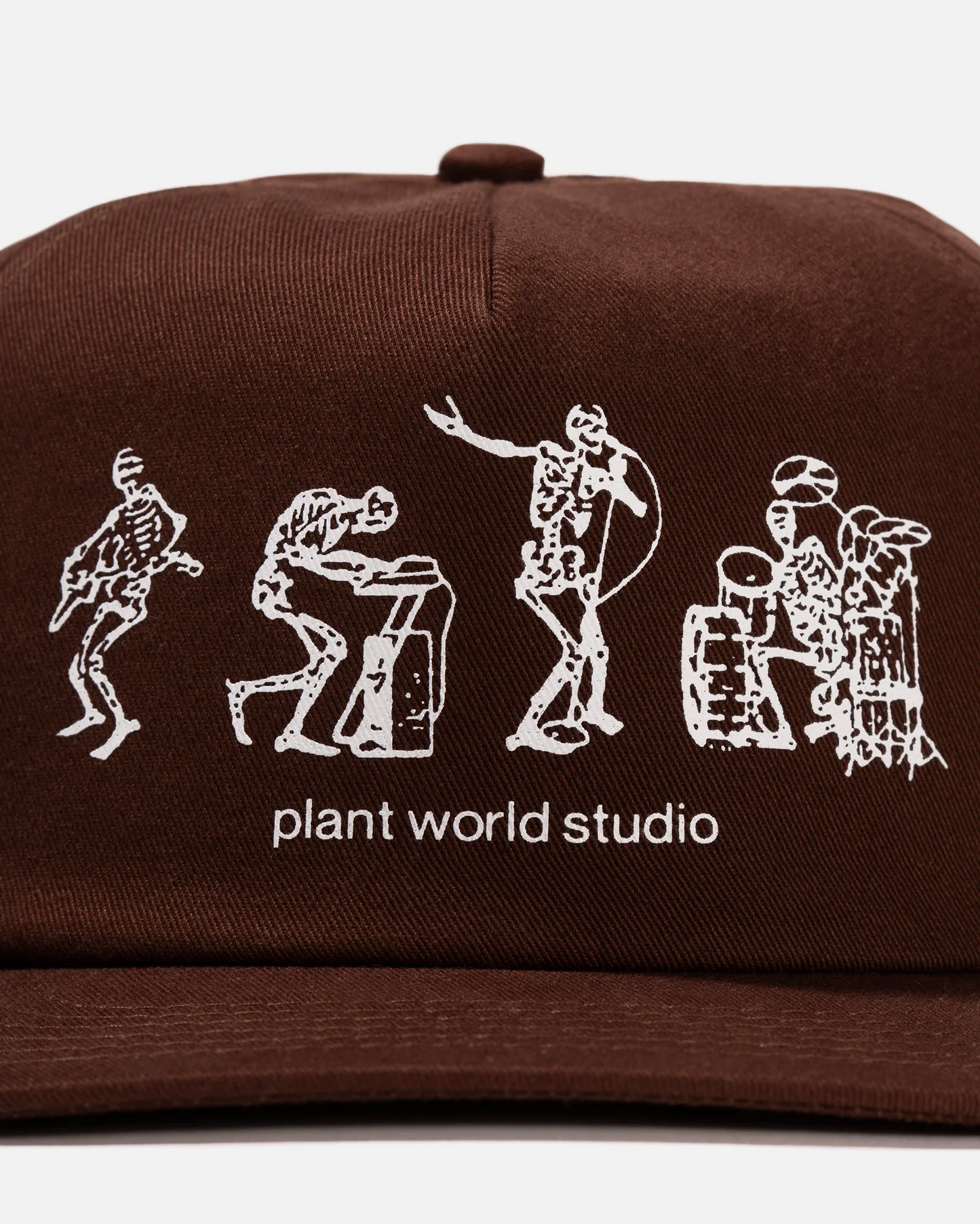 BAND CAP - BROWN