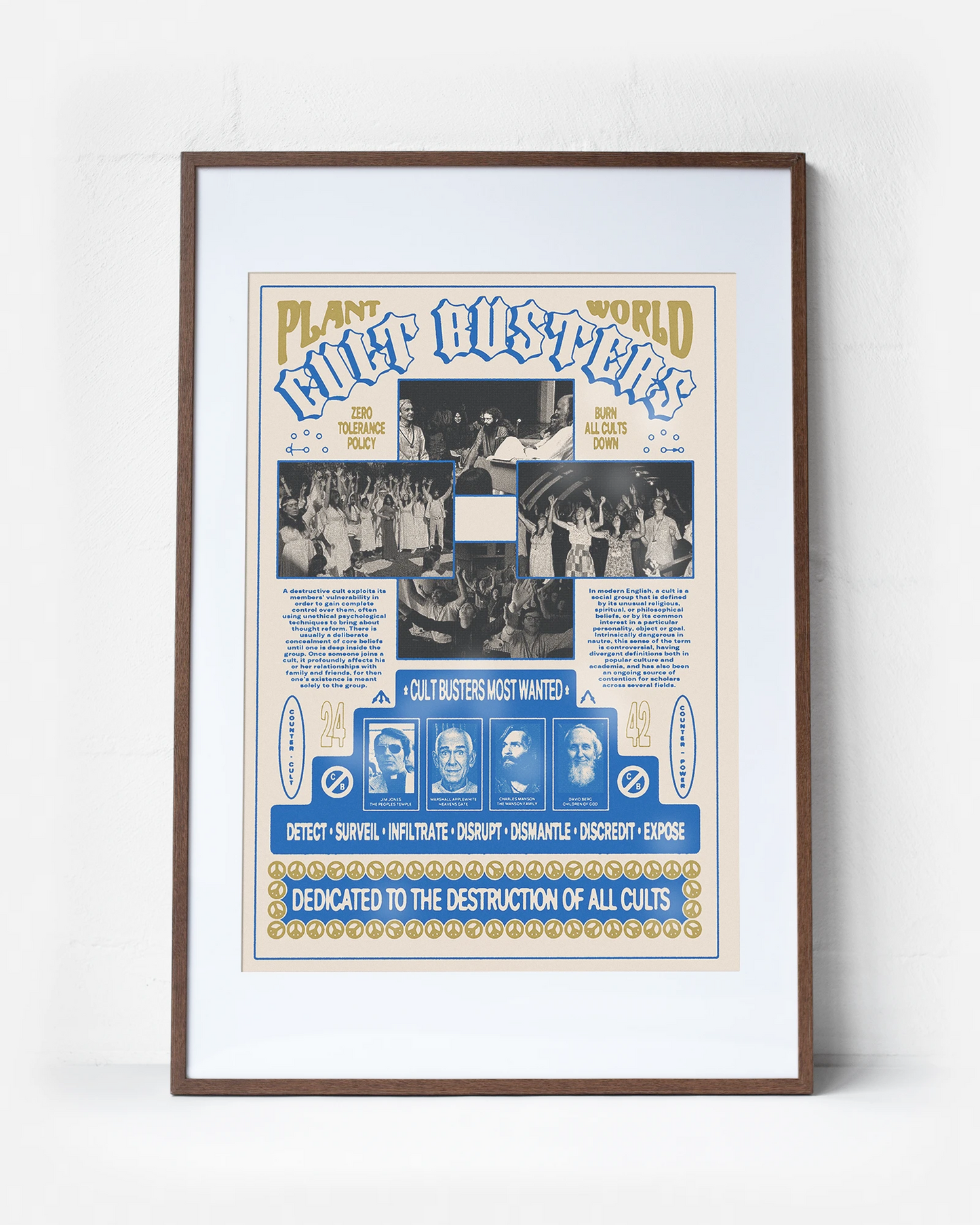 CULT BUSTERS PRINT