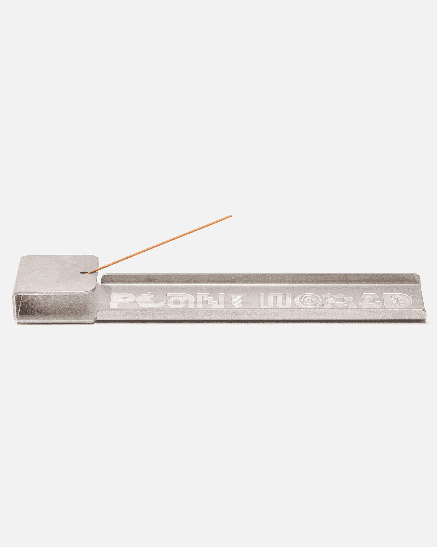 Etched Steel Incense Holder