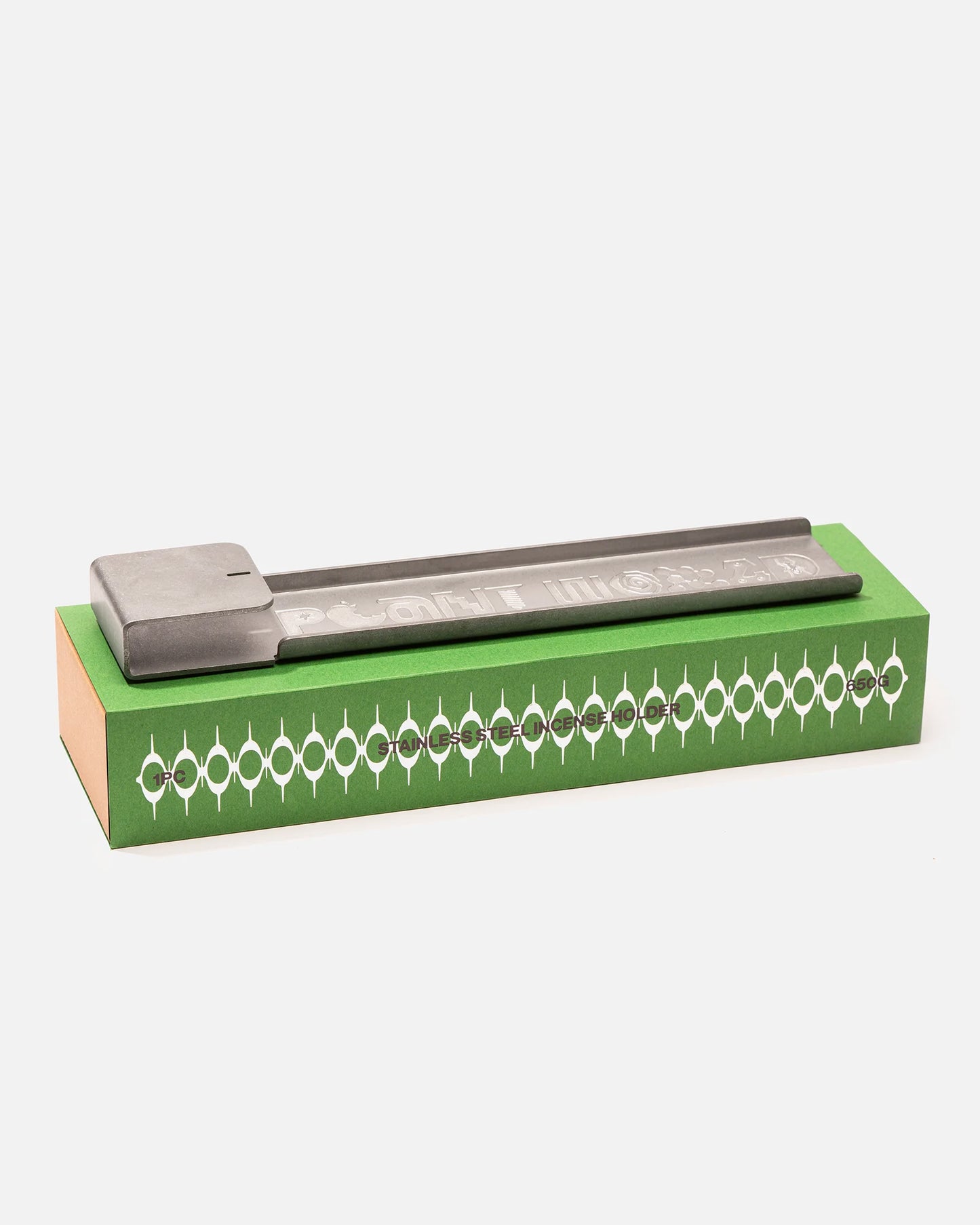 Etched Steel Incense Holder