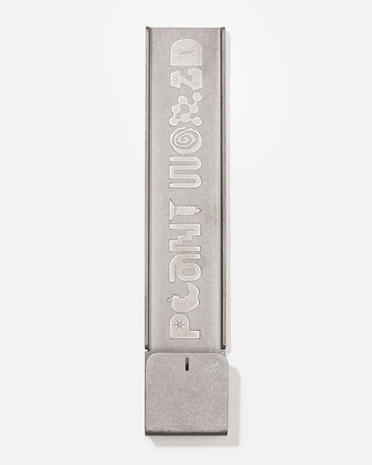 Etched Steel Incense Holder
