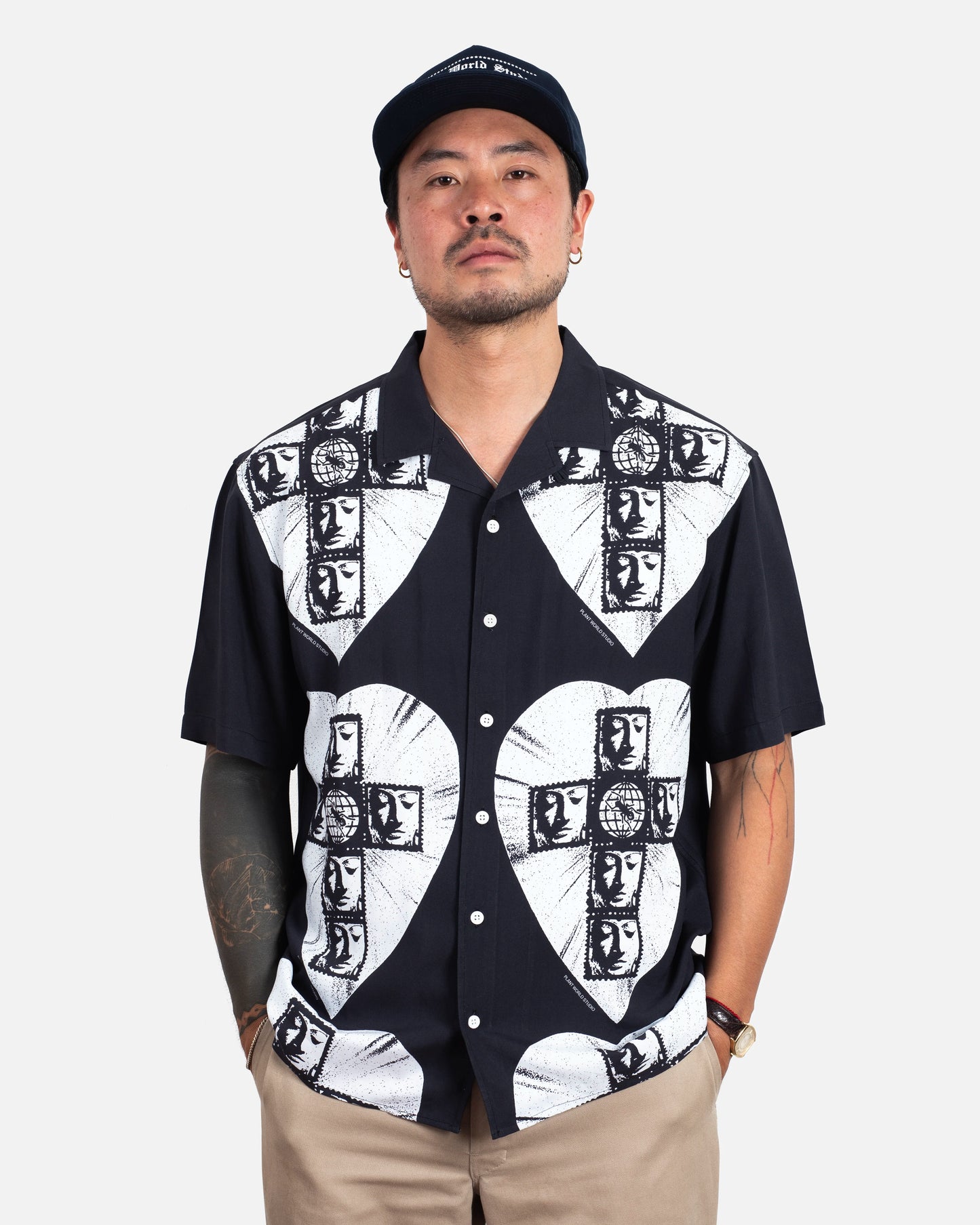 POWER TRIP BUTTON UP