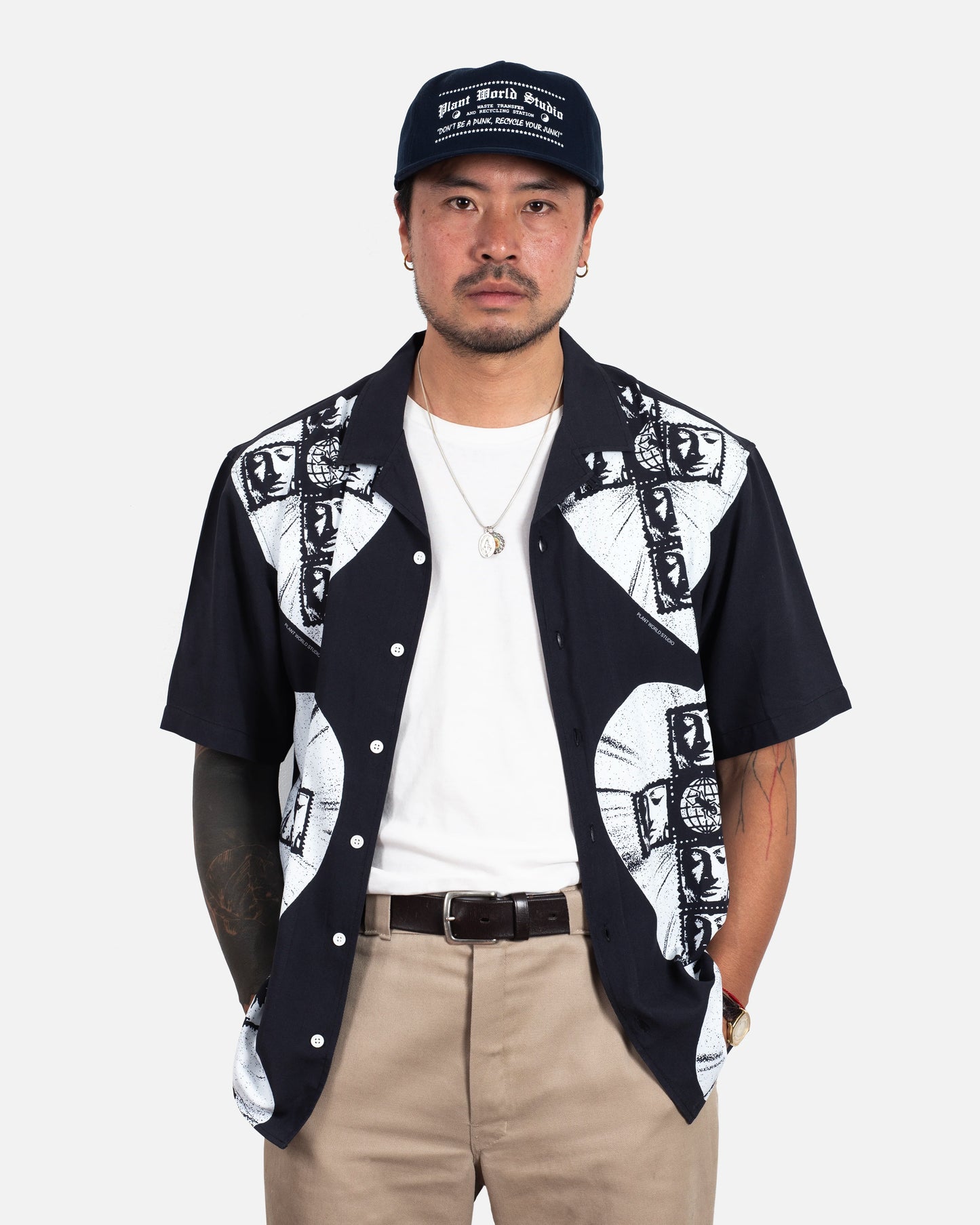 POWER TRIP BUTTON UP